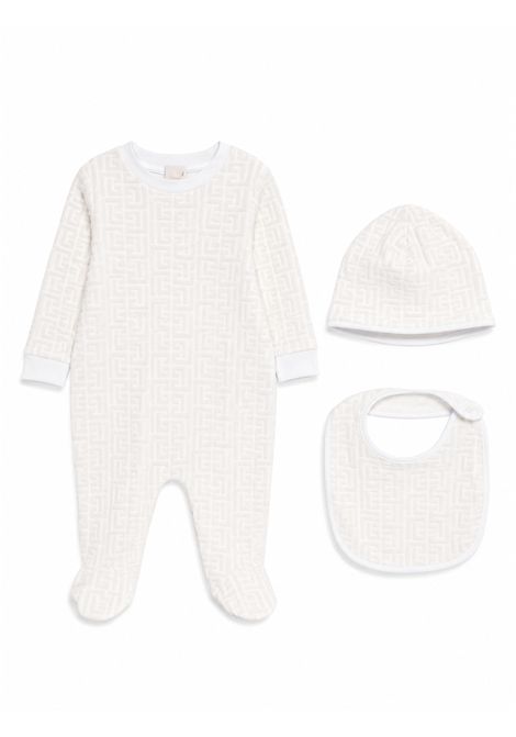 Set tutina 3 pezzi con logo BALMAIN KIDS | BYB570 Z3503109BC